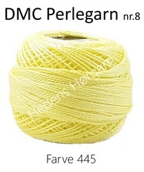 DMC Perlegarn nr. 8 farve 445